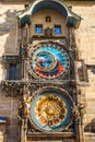 TheÃÂ Prague Astronomical Clock, orÃÂ Prague Orloj, is aÃÂ medievalÃÂ astronomical clockÃÂ located inÃÂ Prague